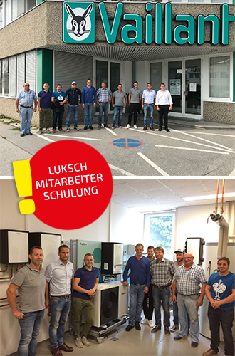 Mitarbeiterschulung bei Firma Vaillant